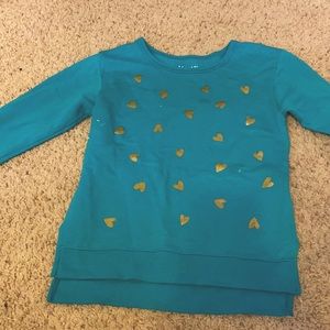 Teal shirt